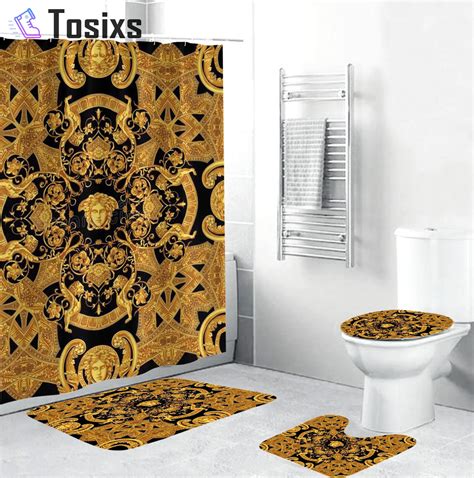 wayfair versace bathroom rug